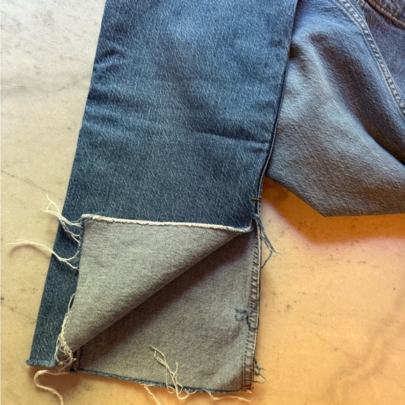 Zara Light Blue Denim Pants - Picture 3 of 5